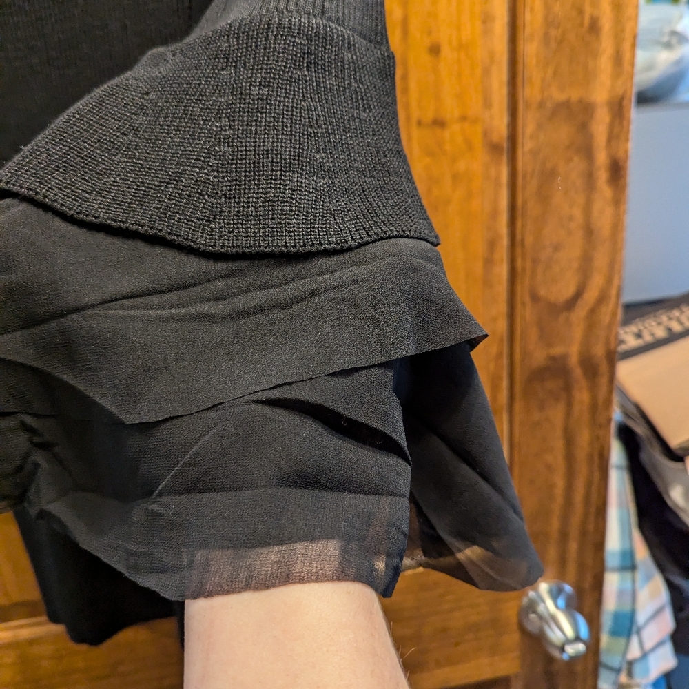 Ruffle Bell Sleeve Sweater - Picture 4 of 8